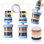 360 Degree Rotatable 6 pces 6 Layers Water Filter Tap