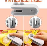 ২-ইন-১ Mini Heat Sealer & Cutter - Image 3