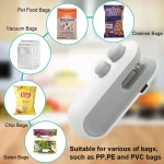 ২-ইন-১ Mini Heat Sealer & Cutter - Image 2